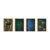 Spiral Notebook A6 80 # Metallic Gold
