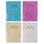 GLITTER NOTEBOOK A6, 80SH,/K., MIX COL./KOL.