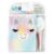 SET: PLUSH NOTEBOOK WITH BALLPEN UNICORN