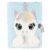 PLUSH DIARY WITH LOCK UNICORN A5