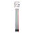 TRIANGULAR PENCIL WITH ERASER HB 4 PCS, PEARL