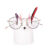 Helio Ferretti Rabbit Cup Hand Painted