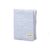 LIGHT BLUE PADDED WOVEN A5 NOTEBOOK HF