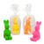 ERASER FUNNY BUNNY, 4 DESIGNS ASSORTED